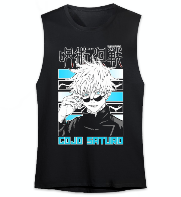 Producto - Musculosa Sudadera Jujutsu Kaisen Gojo M2