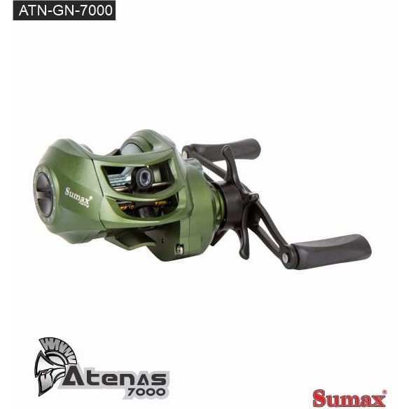 Producto - Reel Bait Sumax Atenas 7000 7BB 7Kg Colores Verde AMBAS MANIJAS - 1