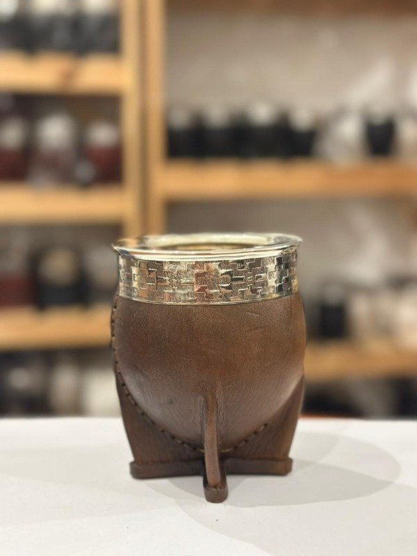 Producto - Mate Imperial Alpaca - Marron