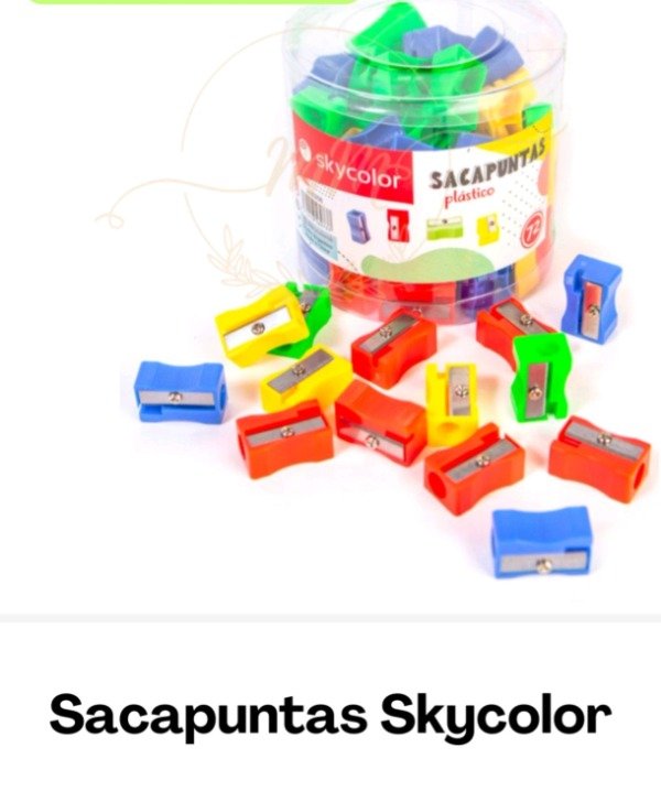 Producto - Sacapuntas plástico