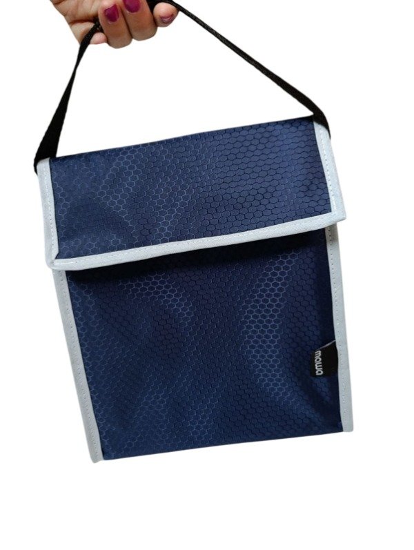 Producto - MINI LUNCHERA PLEGABLE AZUL