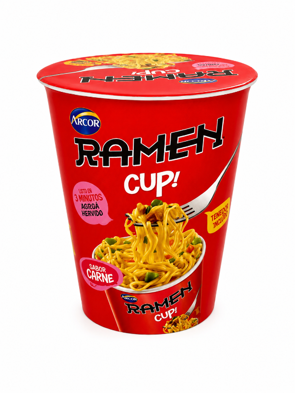 Producto - Ramen cups de carne