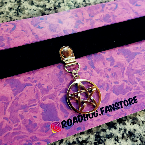 Producto - Choker Pentaculo metal