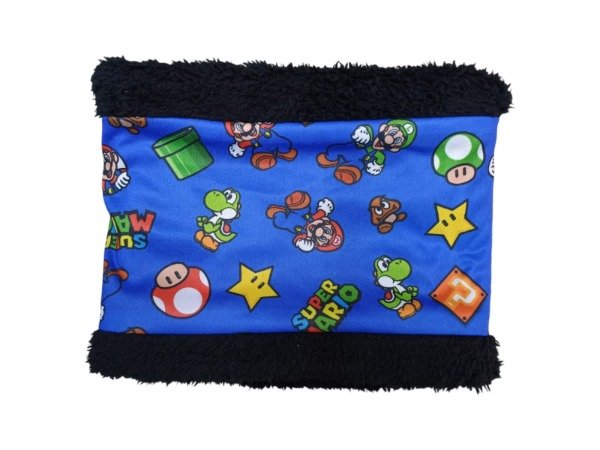Producto - Cuello PELUCHE MARIO BROS Negro