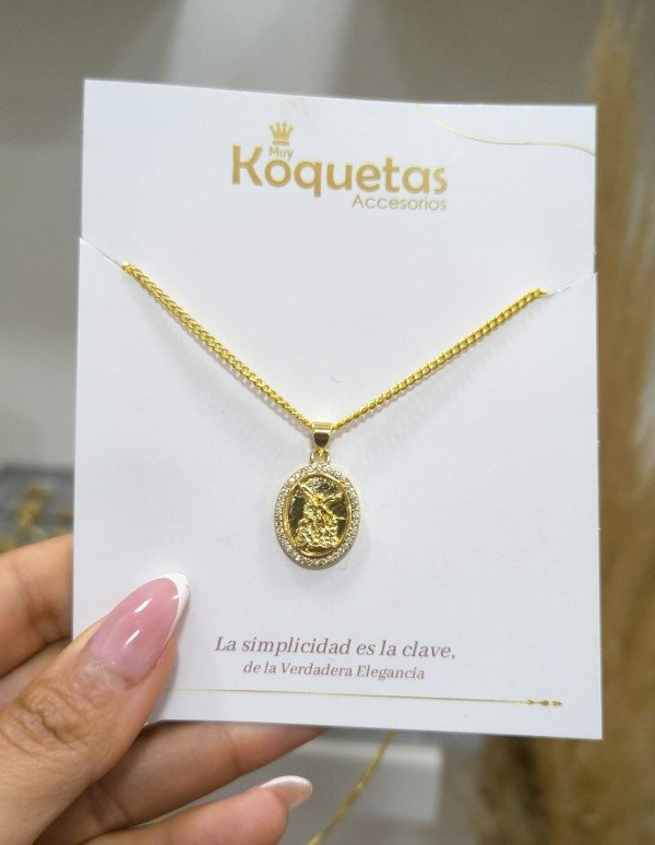 Producto - San Miguel Arcángel en Goldfilled - 1