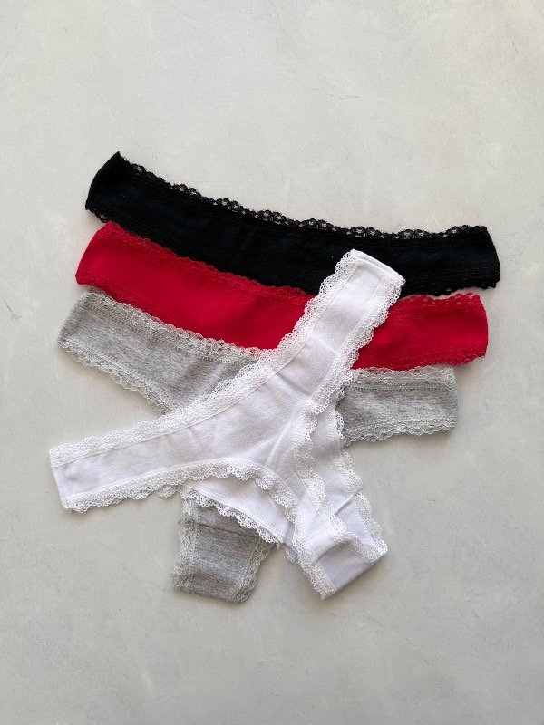 Producto - Pack x 4 colaless puntilla - 1