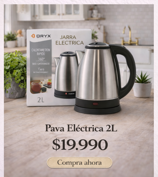 Producto - PAVA ELECTRICA 2LT - PRECIO DESTACADO
