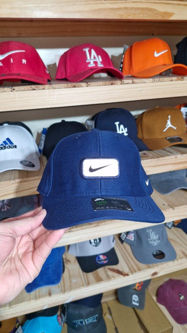 Producto - GORRA DOBLE LOGO NIKE AZUL