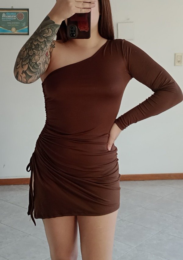 Producto - Vestido  modal frunce