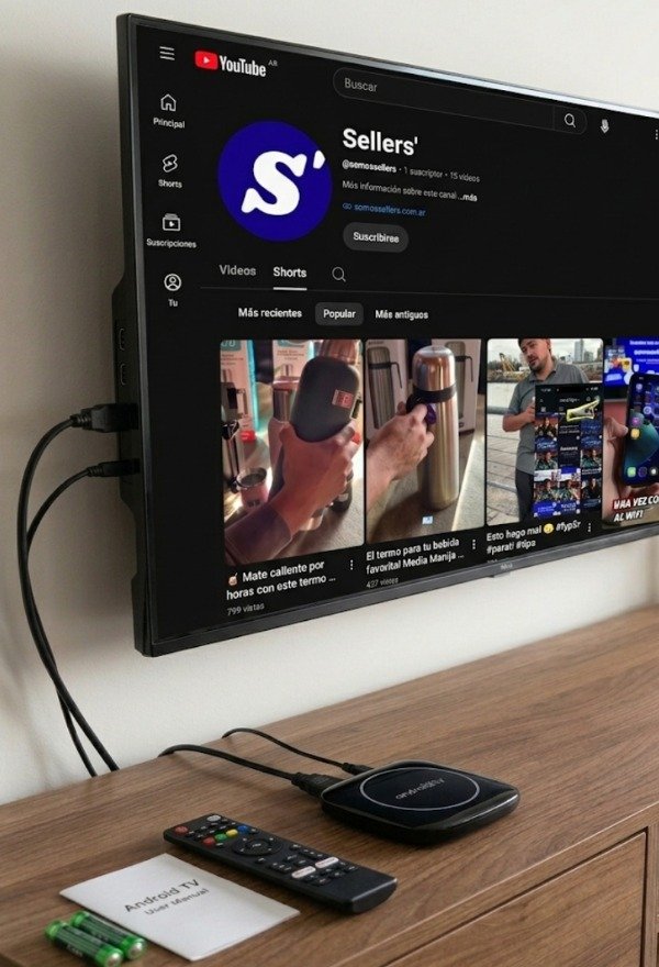 Producto - Convertidor Tv Box Watch Tv Android 14 4k Wifi HDMI - 2