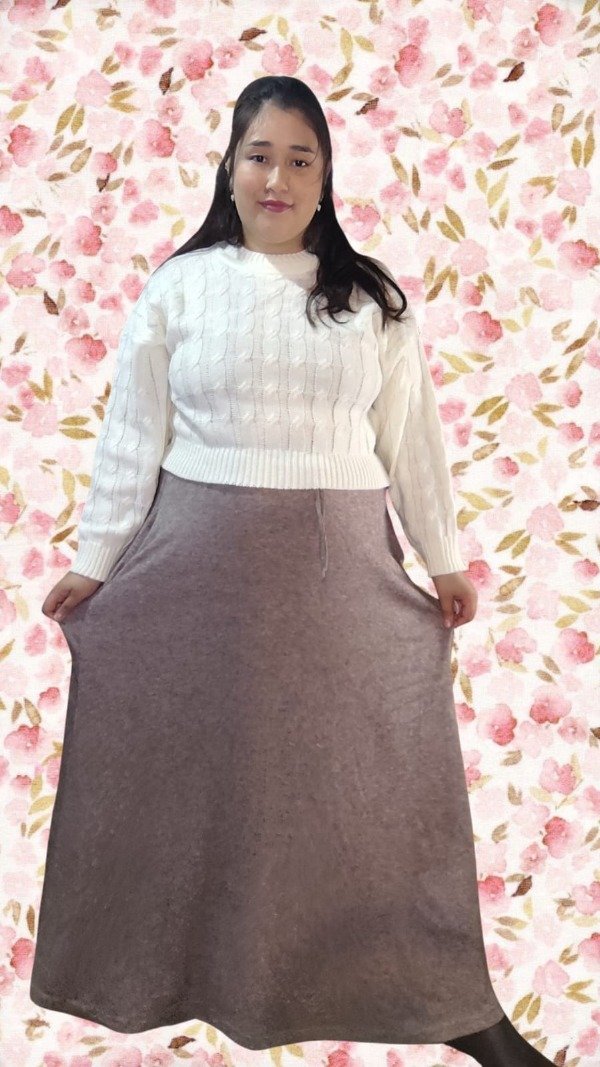 Producto - Pollera de lanilla (T5)