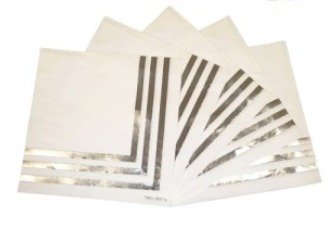 Producto - SERVILLETA DE PAPEL BORDE PLATEADO x 12 unidades