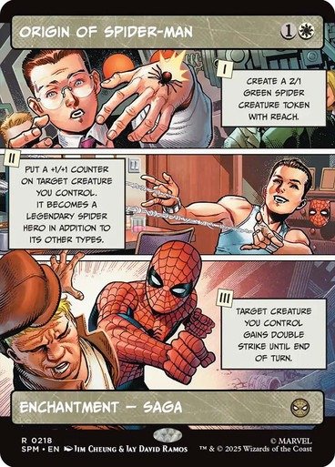Producto - Origin of Spider-Man (Borderless)