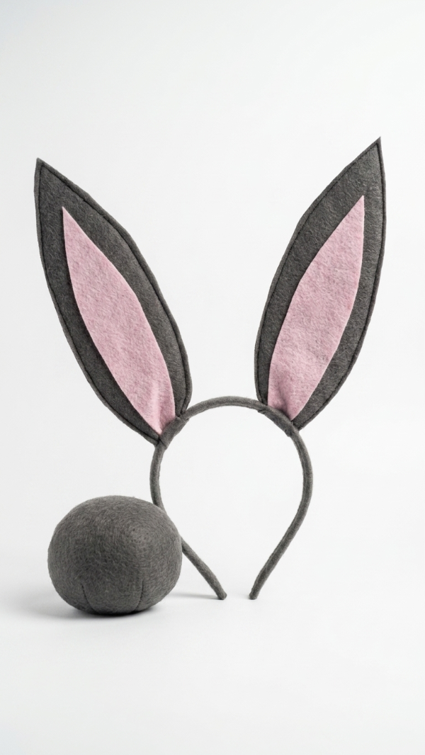Producto - Disfraz de conejo gris - 1