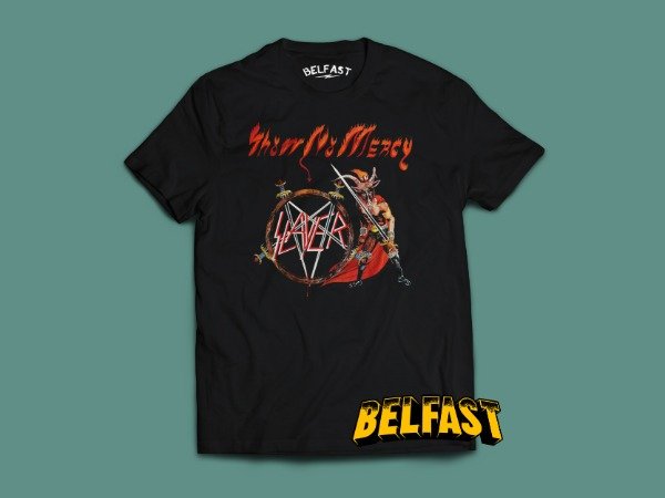 remera slayer show no mercy