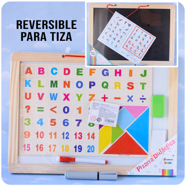 Producto - Pizarra Didáctica Reversible Imantada