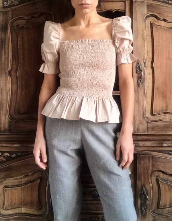 Blusa Lia Nude
