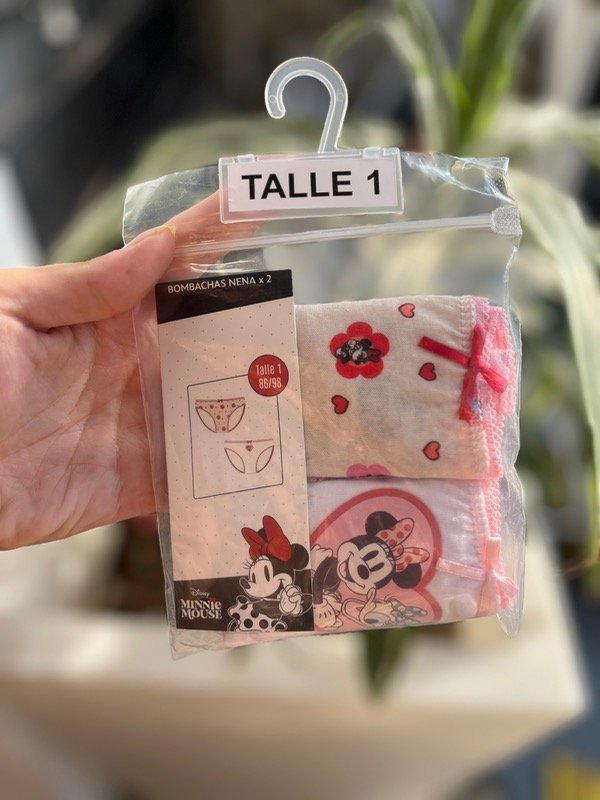 Set x 2 bombachas minnie