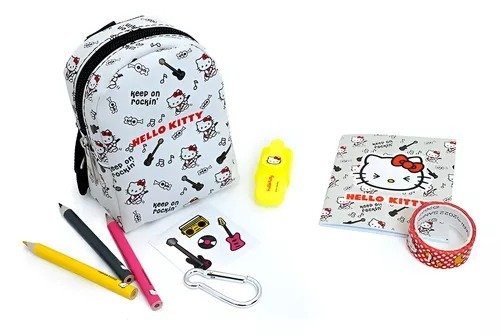 Producto - Little Bags 11cm Mini Mochilas Con 5 Sorpresas Hello Kitty