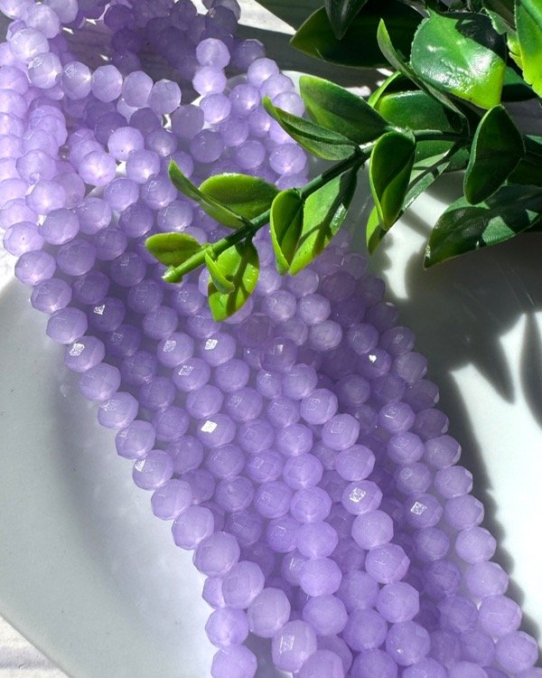 Producto - TIRA CRISTAL DE ROCA LILA OPAL 6MM