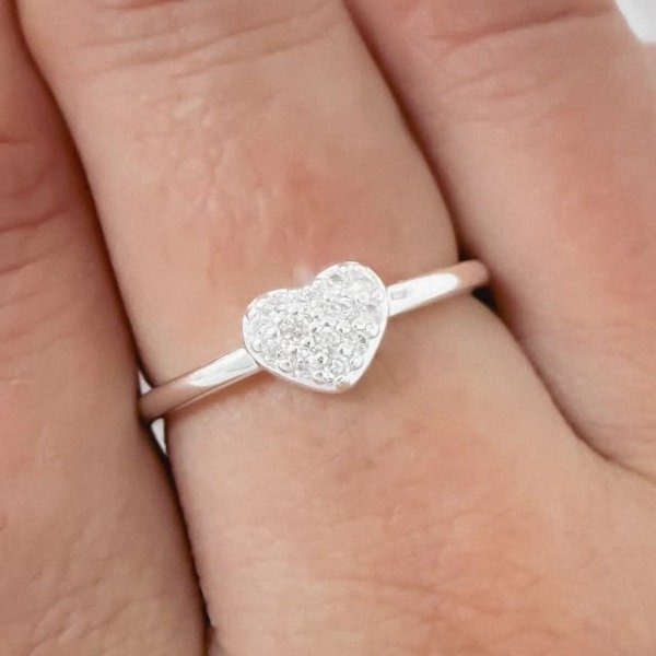 Producto - ANILLO DE ACERO BLANCO ZON