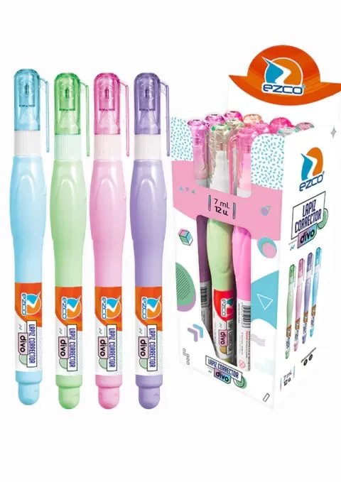 Producto - Lápiz corrector EZCO Divo 7ml colores pastel