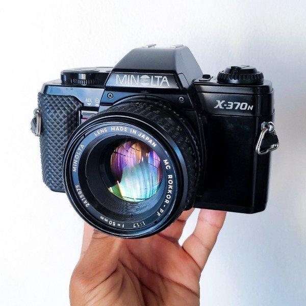 Producto - Minolta X-370n + Minolta Rokkor 50mm f1.7