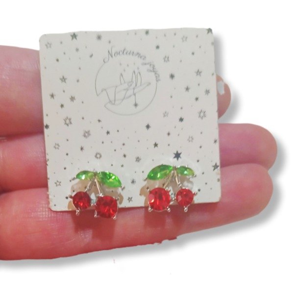 Producto - Aros cereza pasantes