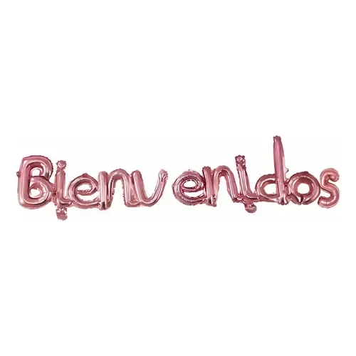 Producto - Pack Metalizado Bienvenidos Cursiva - 1