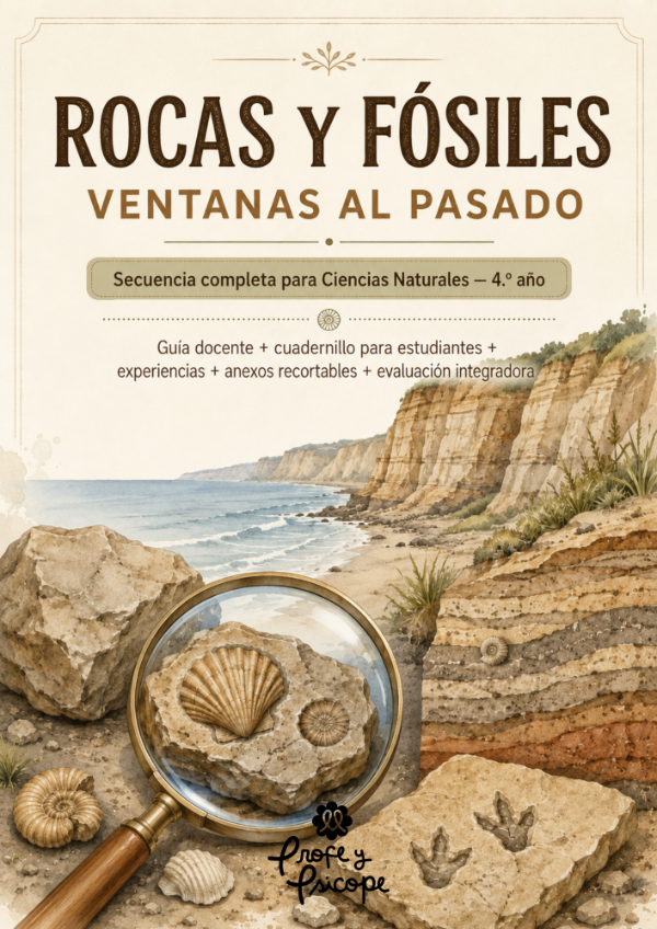 Producto - Rocas y fósiles: ventanas al pasado