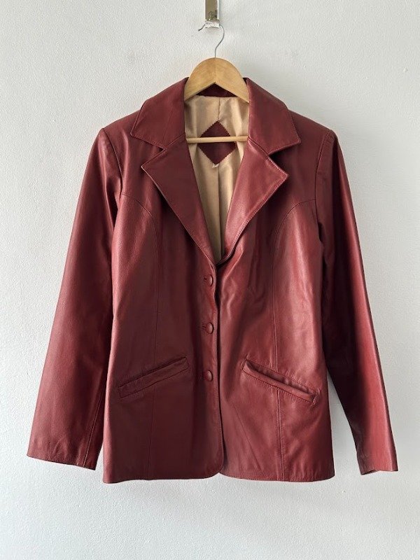 Producto - Saco Terra urbana cuero legítimo talle M-L