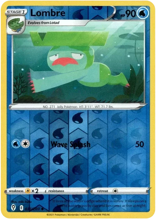 Producto - Lombre - 033/203 - Evolving Skies - Reverse Holo