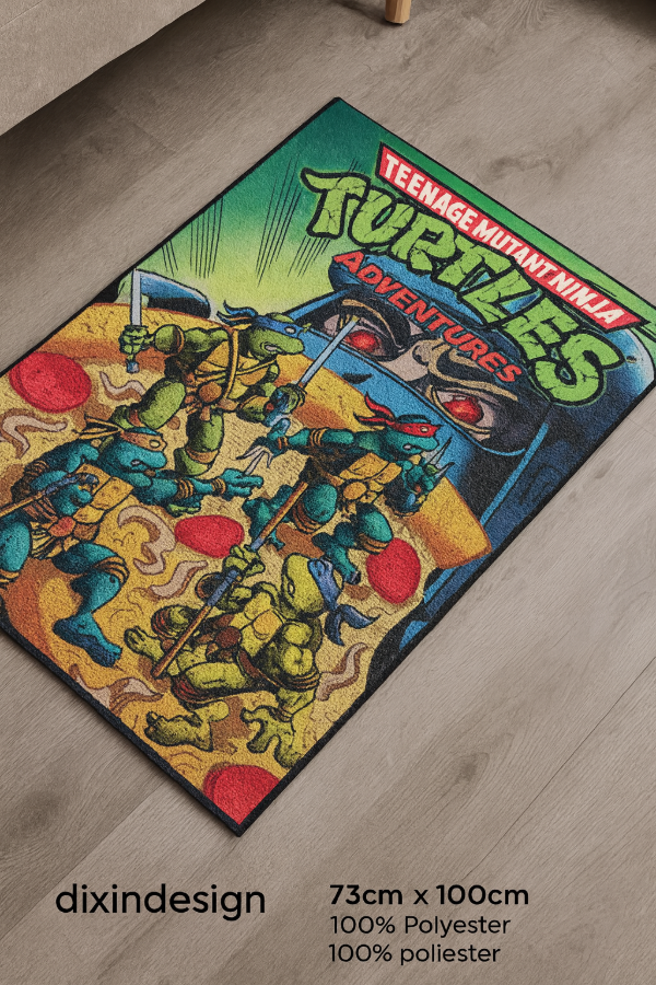 Producto - Alfombra Tortugas Ninja + Regalo