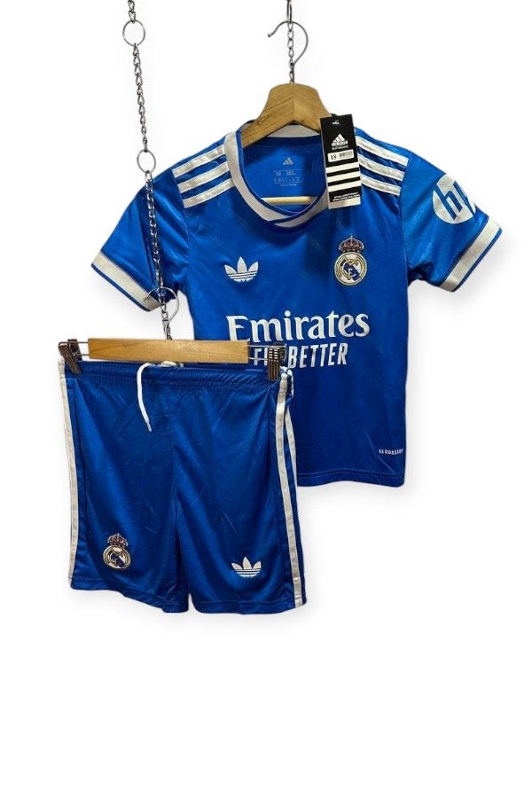 Producto - Conjunto Real Madrid Alternativo 2025/2026 Importado Niños
