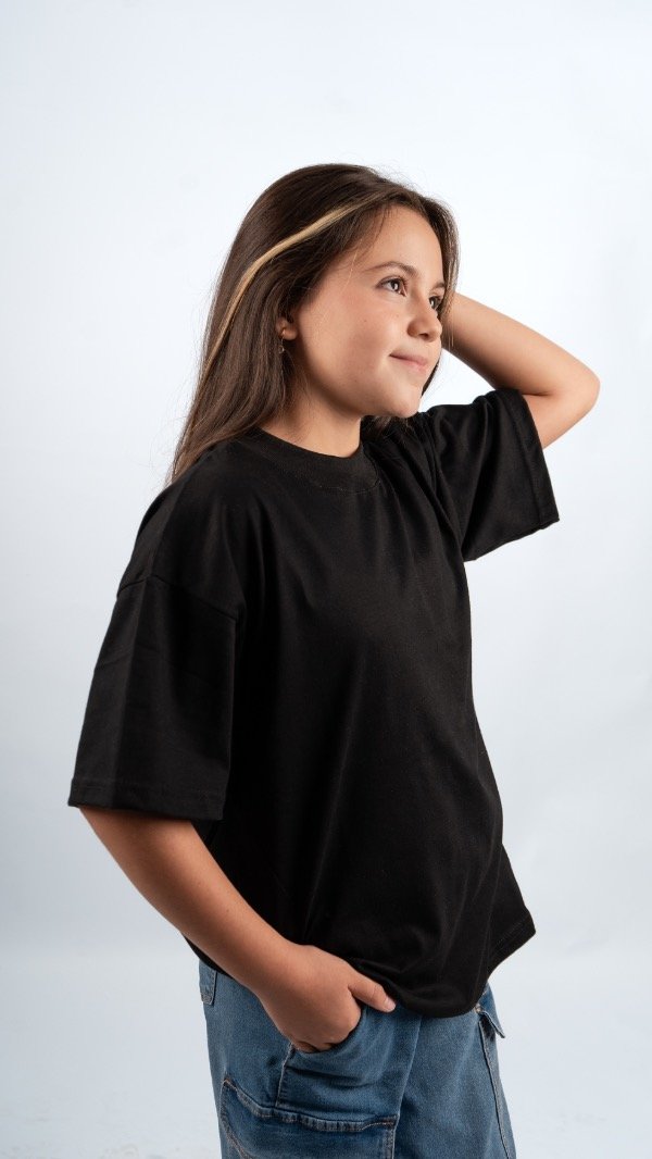Producto - OVERSIZE NIÑO NEGRO