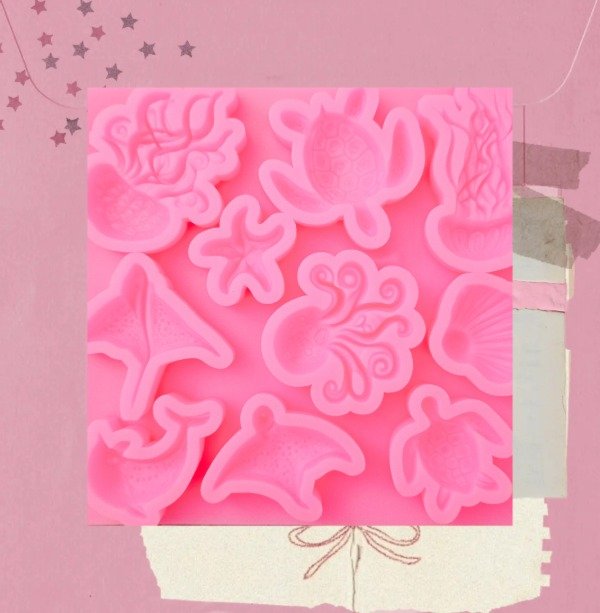 Producto - Molde de figuras del mar