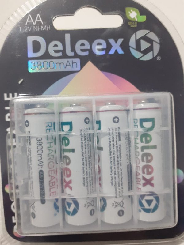 Producto - Pilas Recargables Deleex AA