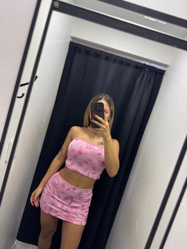 Producto - Conjunto lentejuelas flor