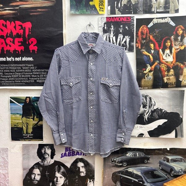 Producto - 1970s Wrangler Camisa Western