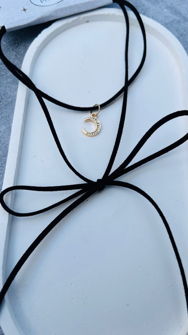 Producto - CHOQUER CORBATÍN LUNA DORADA