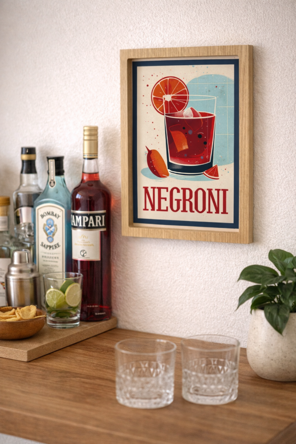 Producto - Cuadro NEGRONI