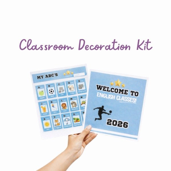 Producto - Argentina. Inspired English Classroom Decoration