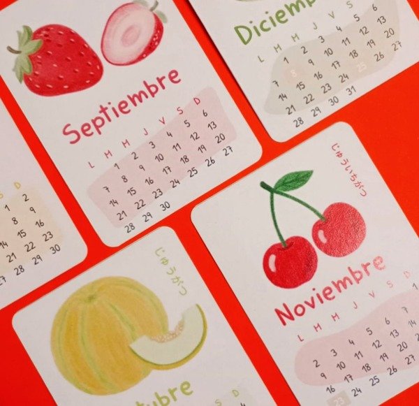 Producto - Calendario Frutal 2026