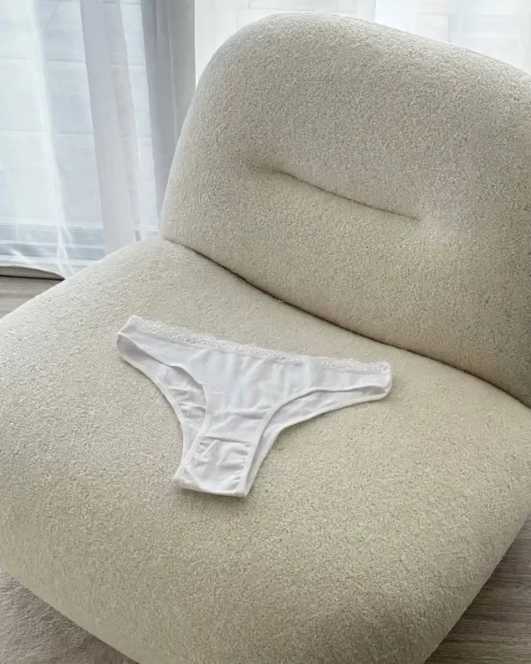 Producto - Vedetinas de algodón con puntilla - Pack x2 - 5