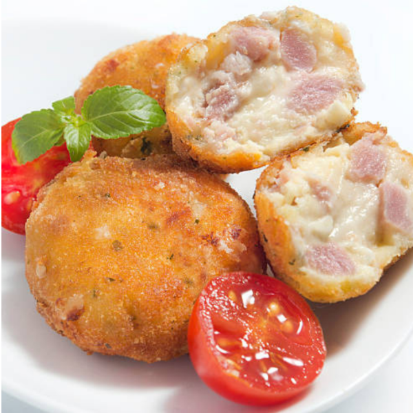 Producto - Croquetas de papa, jamón y queso
