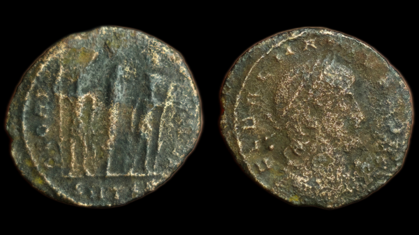 Producto - Constancio II Centenional (330-336 d.C) Gloria Exercitvs /SMT - Sal#8651.9
