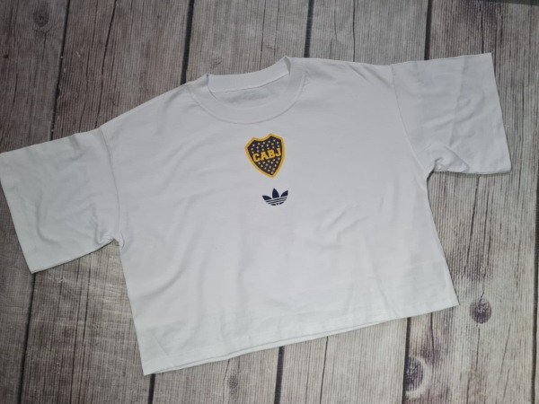 Producto - Remera Boca Dama Blanca