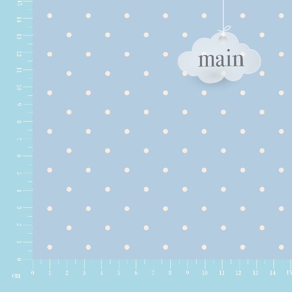 Producto - Silver Lunares Celeste