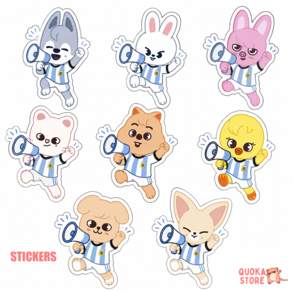 Producto - STICKERS SKZOO ARGENTINOS- Stray Kids