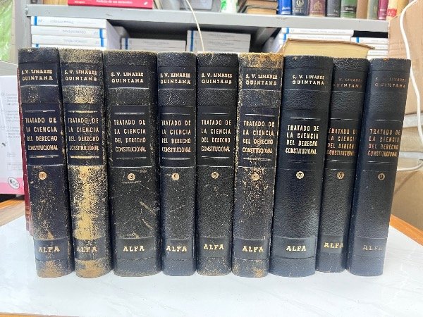 Producto - Tratado de la Ciencia del Derecho Constitucional.- Linares Quintana - 1